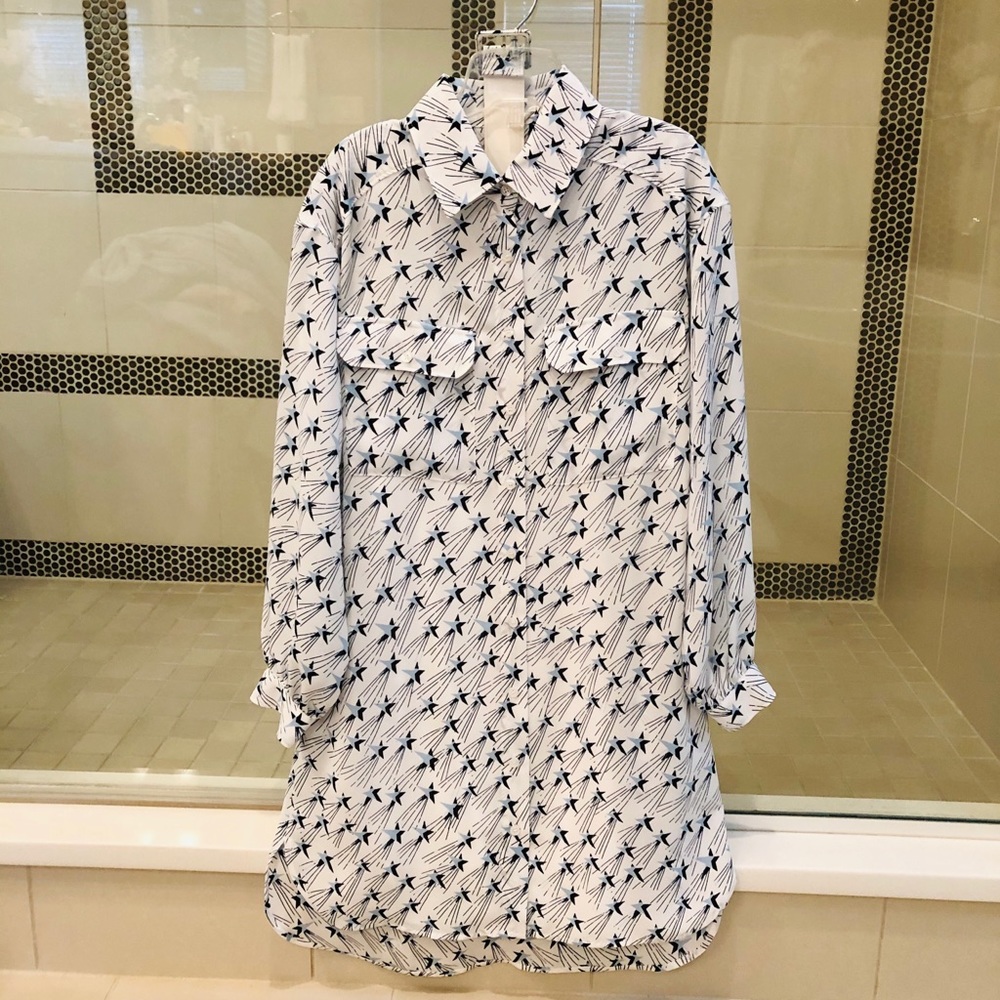 BEBE shirt dress